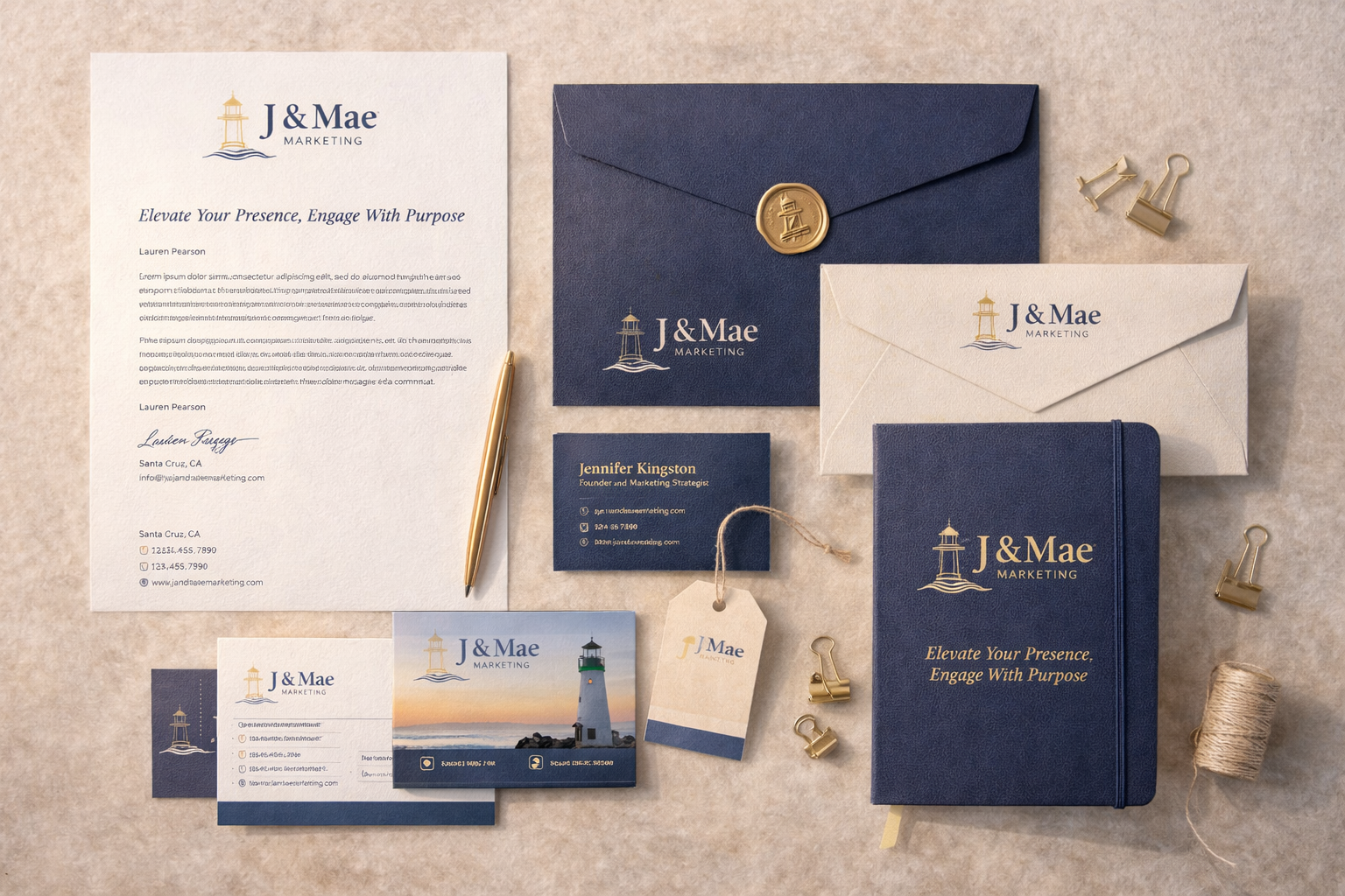 J & Mae Branding